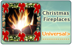 Christmas Fireplaces